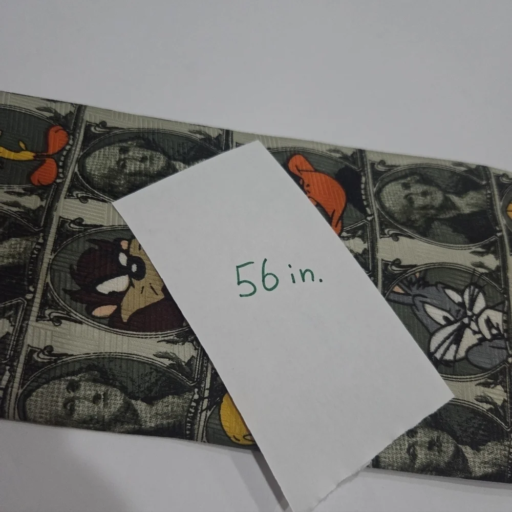 1997 Looney Tunes Character Print Tie - Picture 6 of 6
